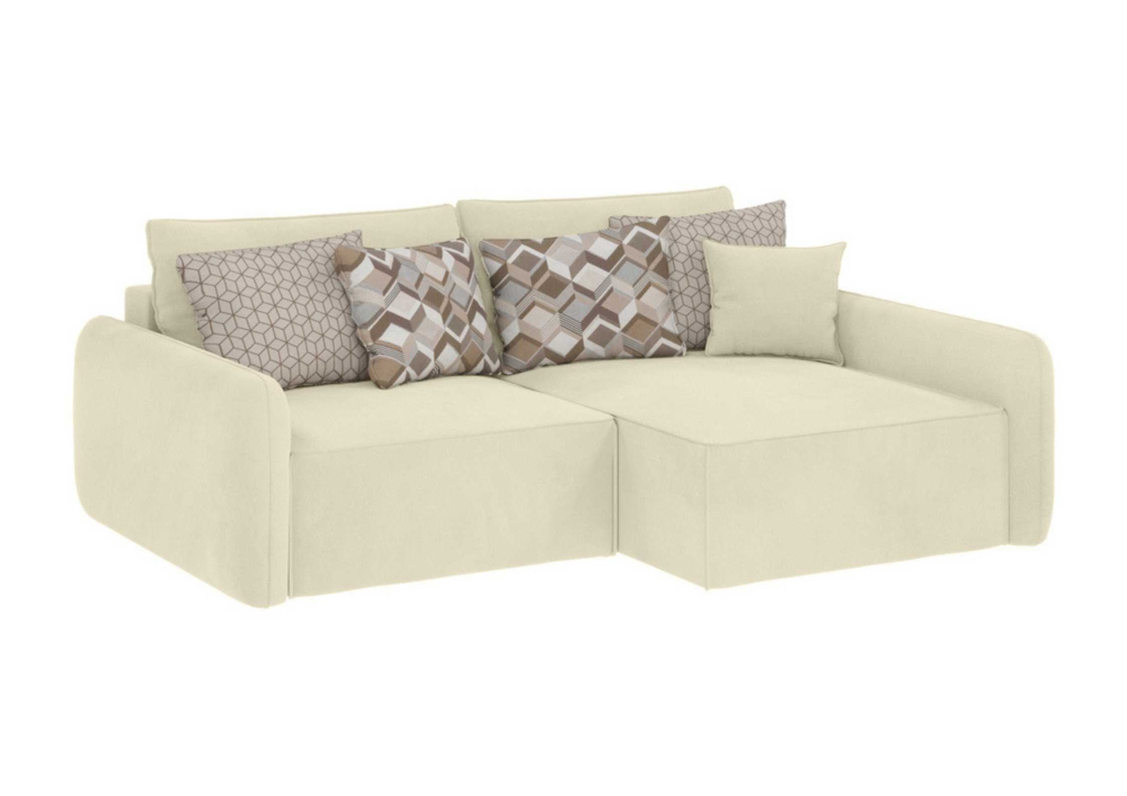 Beżowy narożnik modułowy 